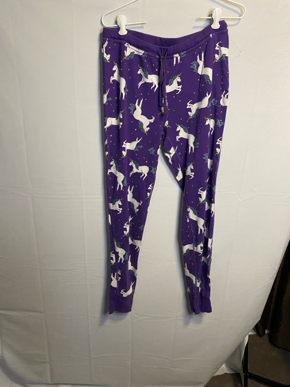Hanna Andersson Purple Unicorn Print Pajama Set - Picture 8 of 12